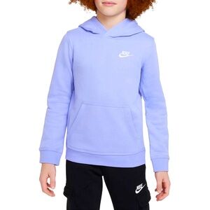 Nike Kids Sportswear Club fleece Light Purple Hoodie Youth M